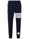 Thom Browne Pantalone Jogging Con Stampa 4bar Stripe In Black