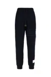 Thom Browne 'jogger' Navy Cotton Pants In Blue