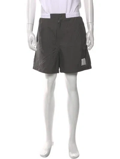 Pre-owned Thom Browne Jogger Shorts In Gray
