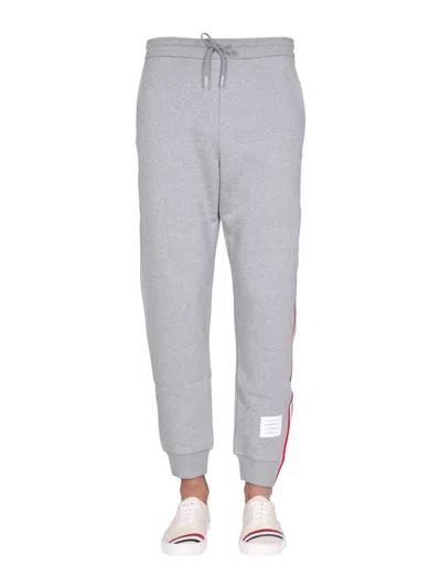 THOM BROWNE JOGGING PANTS WITH RWB STRIPE