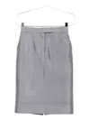 Thom Browne Midi Skirt In Gray