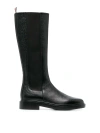 THOM BROWNE KNEE-LENGTH CHELSEA BOOTS
