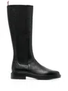 THOM BROWNE KNEE-LENGTH CHELSEA BOOTS