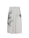 Thom Browne Knee-length Skirt In White