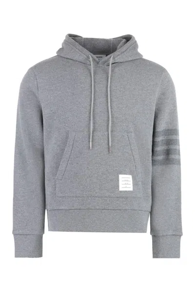 THOM BROWNE THOM BROWNE KNITTED HOODIE