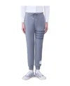 Thom Browne Knitted Side-stripe Track Pants In Multicolor