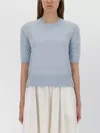 Thom Browne Women's 4bar Knitted Tshirt In Blue
