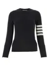 Thom Browne Pullover Sweatshirt With Engineered 4 Bar In Classic Loopback Clothing