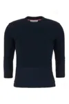 Thom Browne Navy Blue Wool Sweater