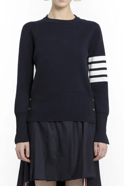 Thom Browne Knitwear In Blue
