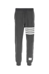 Thom Browne Classic Loopback 4-bar Sweatpants In Gray
