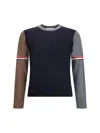 Thom Browne Virgin Wool Sweater In Blue