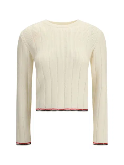 Thom Browne Knitwear In White