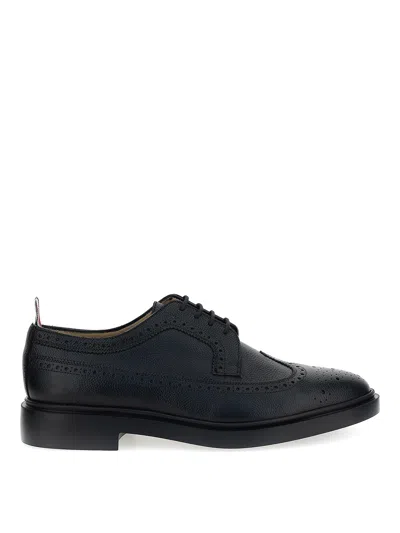 Thom Browne Classic Longwing Brogue In Black