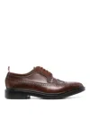 Thom Browne Longwing Round-toe Brogues In Brown