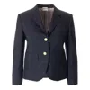 Thom Browne Wool Blazer In Blue