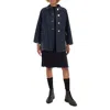 Thom Browne Ladies Single-breasted Short Jacket In Blue