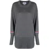 Thom Browne Wool Crew Neck Jumper