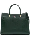 Thom Browne Large Pebble Duet Tote In Green