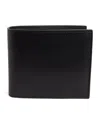 Thom Browne Leather Bifold Wallet In Black