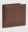 Thom Browne Leather Bifold Wallet In Brown