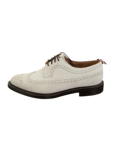 Pre-owned Thom Browne Leather Brogues In Multicolor