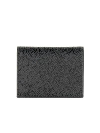 THOM BROWNE THOM BROWNE LEATHER CARD HOLDER