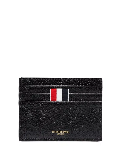 THOM BROWNE THOM BROWNE LEATHER CREDIT CARD CASE