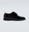 Thom Browne Leather Derby Shoes In Black