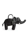 Thom Browne Leather Elephant Top-handle Bag In Black