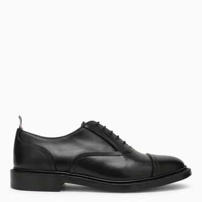 Thom Browne Leather Lace-up Shoes In Black