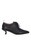Thom Browne Longwing Brogues With Sculpted Heel In Negro