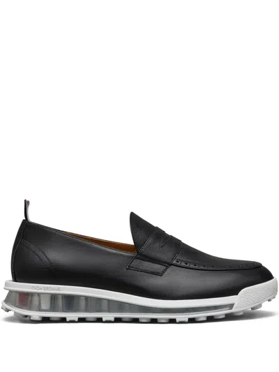 THOM BROWNE LEATHER LOAFER SNEAKERS
