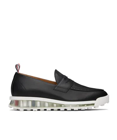 Thom Browne Leather Loafer Sneakers