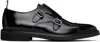 Thom Browne Almond Toe Lace-up Shoes With Rubber Sole