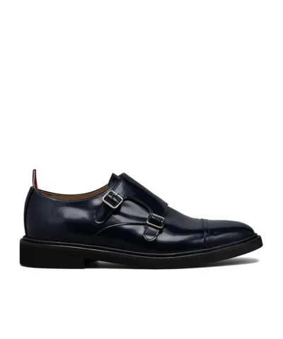 THOM BROWNE LEATHER OXFORD SHOES