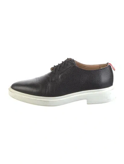 Pre-owned Thom Browne Leather Oxfords In Multi
