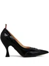 Thom Browne Leather Pumps In Black
