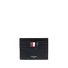Thom Browne Pebble Grain Leather Single Card Holder