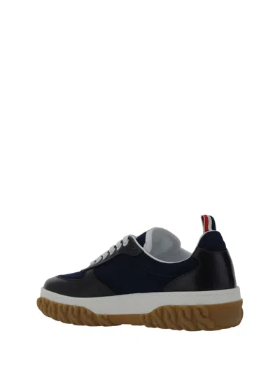 Thom Browne Letterman Trainers In Blue
