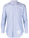 Thom Browne 'oxford Signature Striped Shirt In In Light Blue
