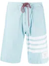 Thom Browne Women's Nylon Blend Swimming Shorts