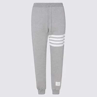 Thom Browne Light Cotton Pants In Grey