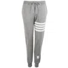 Thom Browne Classic Sweatpants In Classic Loop Back With Engineered 4-bar In Grey