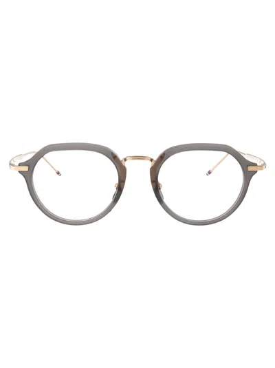 Thom Browne Light Grey Acetate Glasses