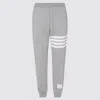 Thom Browne Cotton Trousers In Gray