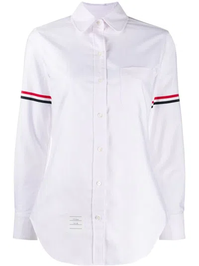 THOM BROWNE LIGHT PINK ARMBAND SHIRT