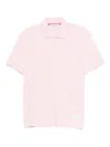 Thom Browne Light Pink Solid Polo In Light Pink