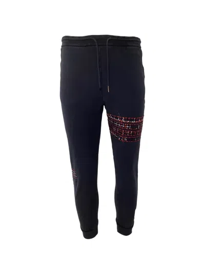 Pre-owned Thom Browne Lightweight-loopback Track Pants In Blue