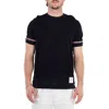 Thom Browne Men's 100% Cotton T-shirt In Black